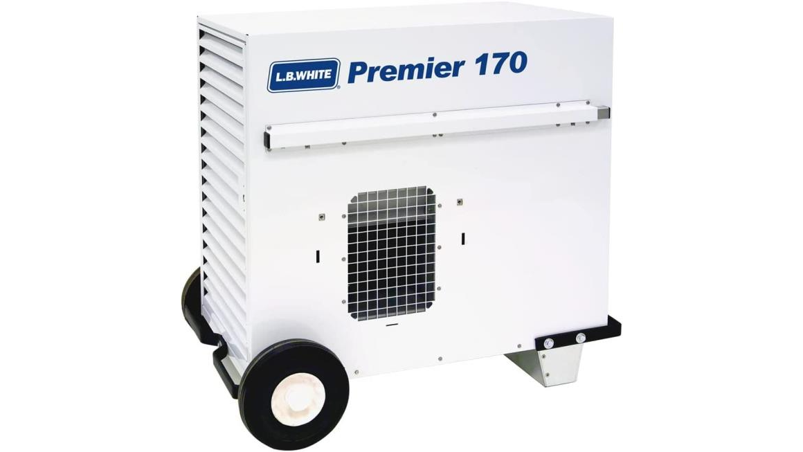 LB White Tent Heater