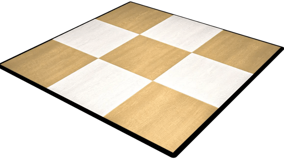 Sandal & White Dance Floor (21X21)