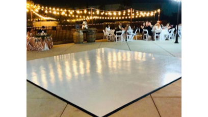 Slate White Dance Floor 21X21