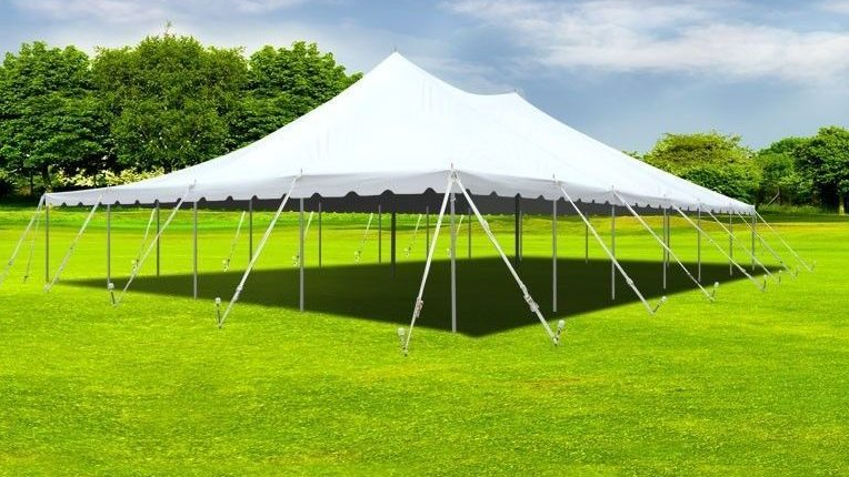 40X60 Pole Tent (White)