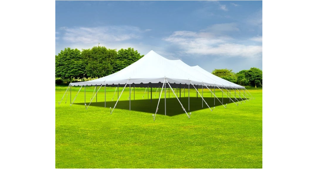 40X100 Pole Tent  (White)