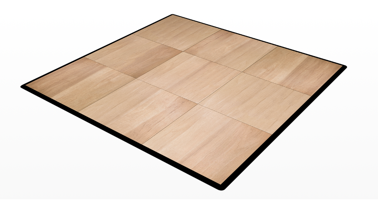 3 x 3 Light Maple Dance floor
