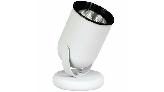 Floor Plug Uplighting 7" White