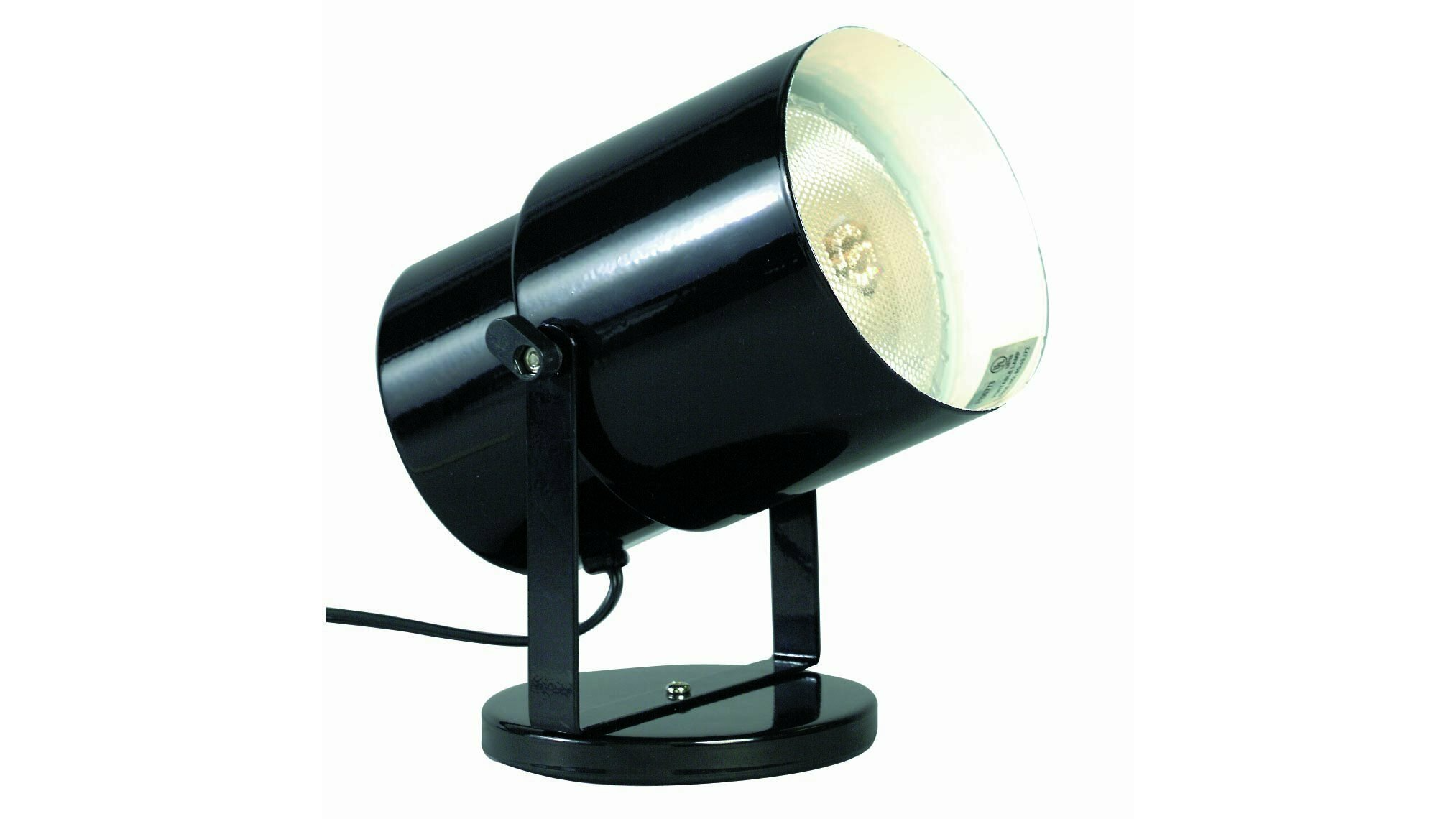 Floor Plug Uplighting 8" Black