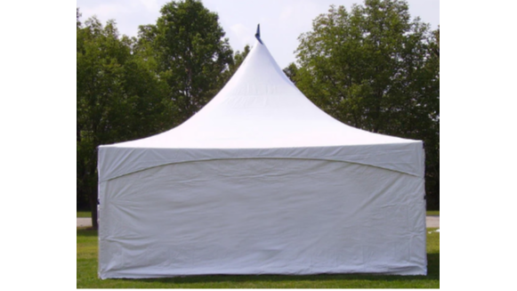 High Peak Solid Side Walls 8' H x 20' L