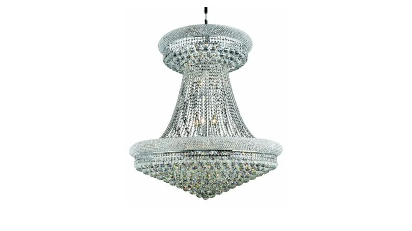 2 Tier Crystal Chandelier