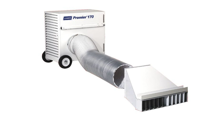 LB White Premier 350 DF Heater with Diffuser