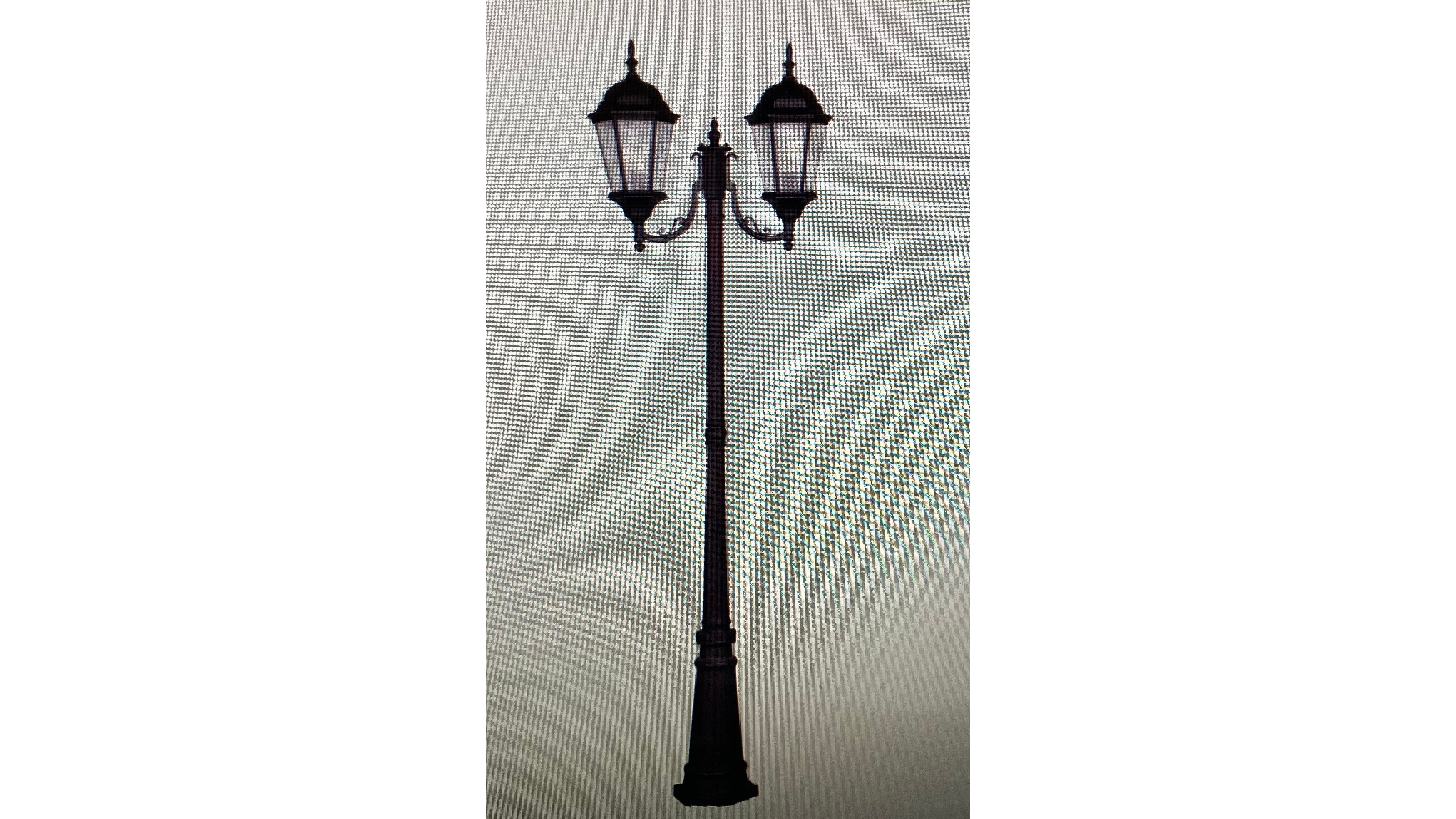 Lighting Lamp Post 2 head