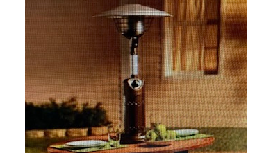 Event Decor Table Top Patio Propane Heater