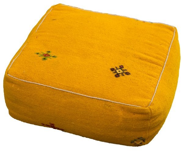 Yellow Floor Cushion
