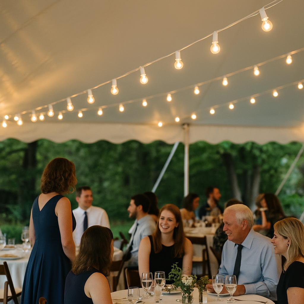 50' White String Lights