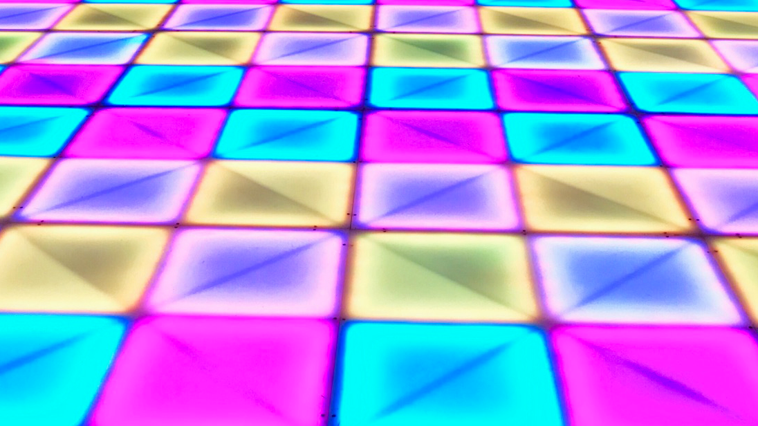 LED Illumifloor Dance Floor - Custom Per 1m x 1...