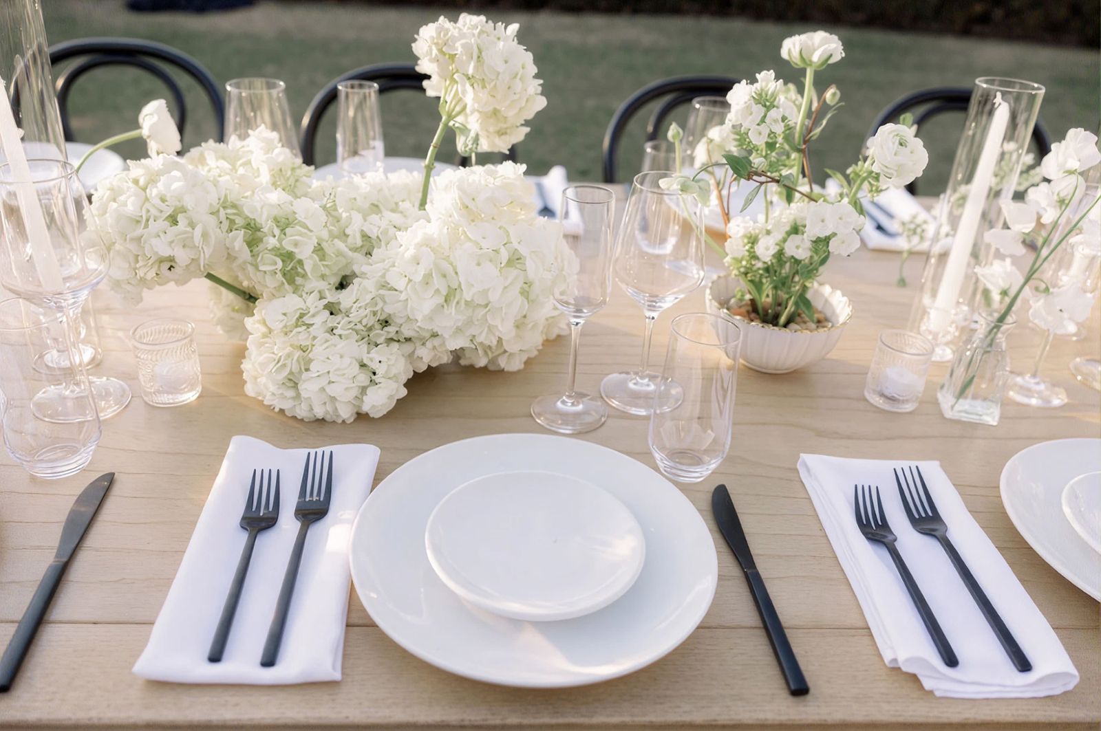 Black & White Coastal Wedding
