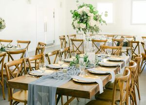 Houston Dusty Blue Wedding Inspiration
