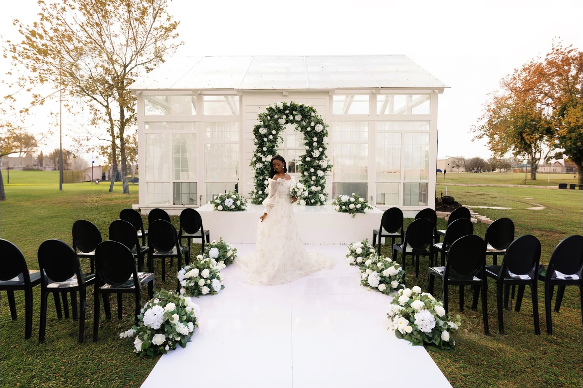 Houston Black and White Ceremony Inspiration