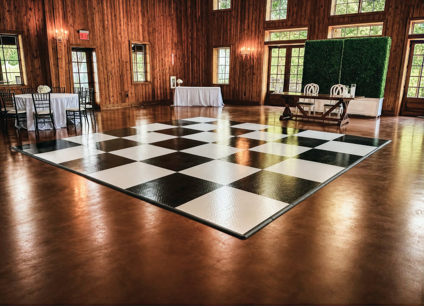 Houston Classic Checkerboard Reception Inspiration