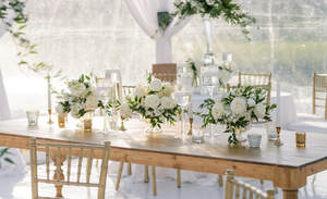 Lafayette Golden Hour Tent Wedding Inspiration