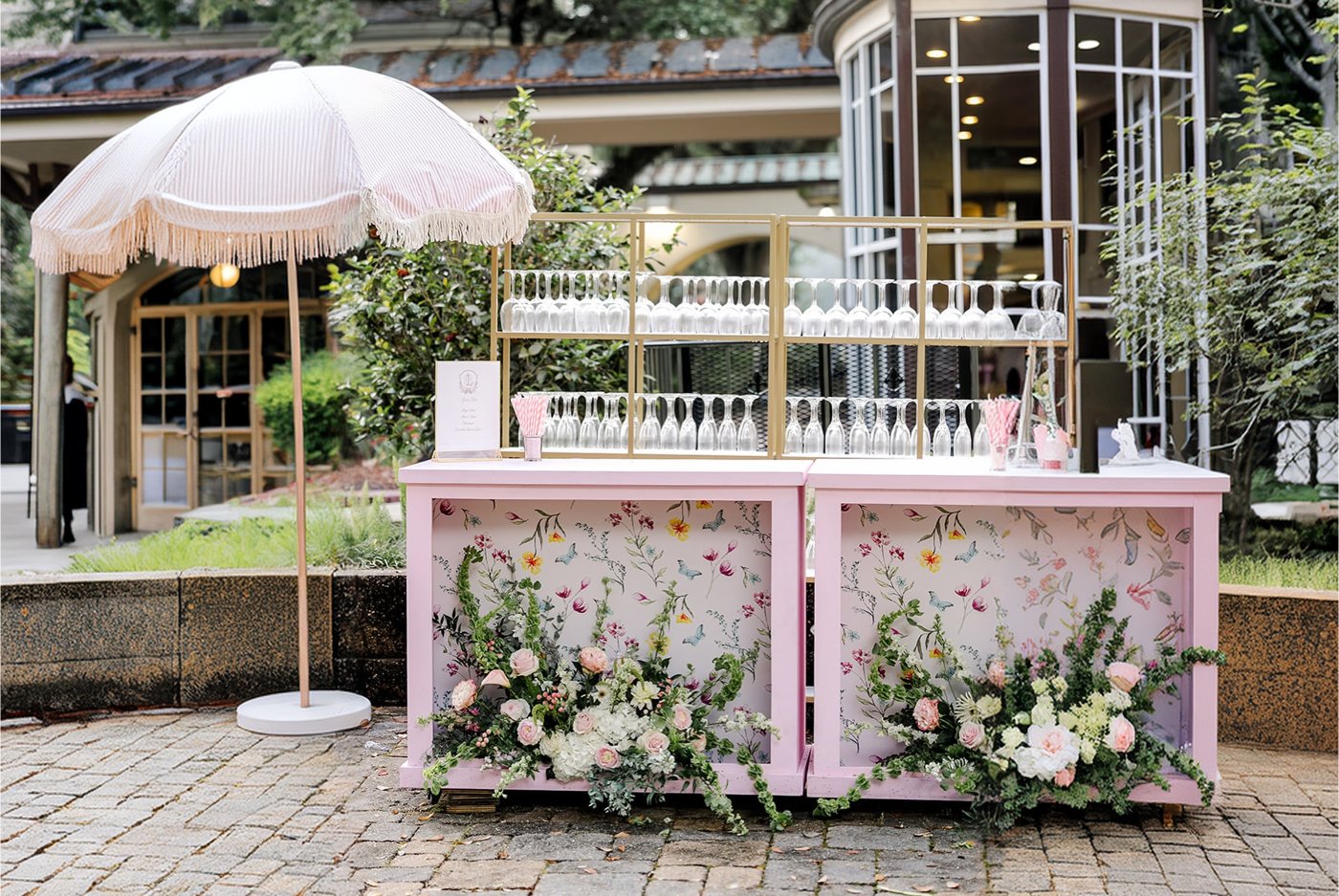 Lafayette Pink Garden Party Wedding Inspiration