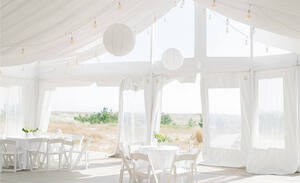 New York Coastal Tent Wedding Inspiration