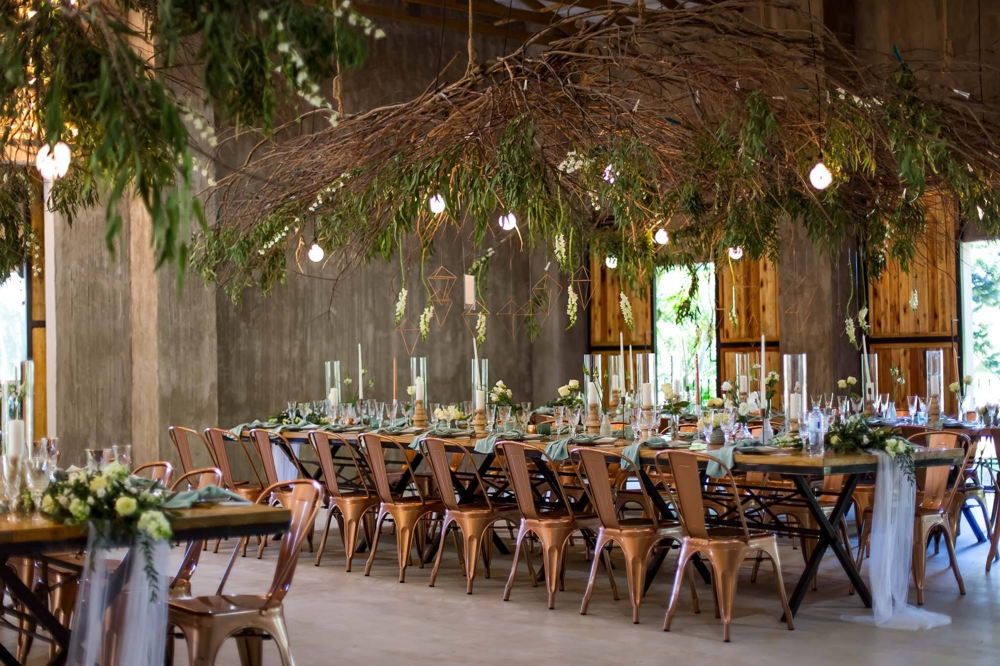 New York Copper and Greenery Wedding Inspiration