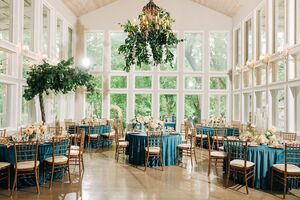Austin Teal and Gold Reception Inspiration