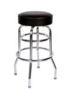 Black Padded Barstool rental in New Orleans, LA