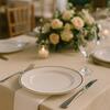 Gold or Silver Rimmed China rental in Nashville, TN