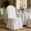 White Poly Chair Cover rental in Nashville, TN