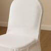 White Poly Chair Cover rental in Nashville, TN