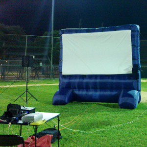Giant Inflatable Movie Screen rental Nashville, TN