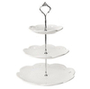 White Three Tier Dessert Tray rental in Nashville, TN