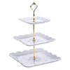 Porcelein 3 Tier Dessert Tray rental in Nashville, TN