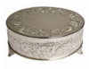 Round Silver Cake Stand rental in Nashville, TN