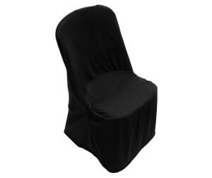 Black Poly Chair Cover rental Nashville, TN