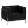 Black Leather Armchair rental in New York, NY