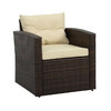 Brown Wicker Arm Chair rental in New York, NY