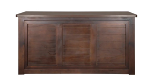 Rustic Wooden Reversible Bar 7' rental New York, NY