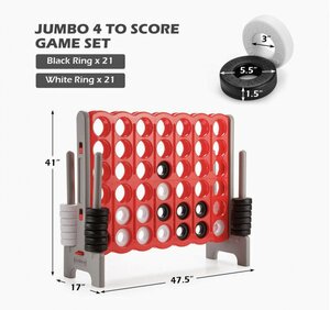 Giant Connect Four Game rental New York, NY