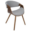 Gray Midcentury Modern Chair rental in New York, NY
