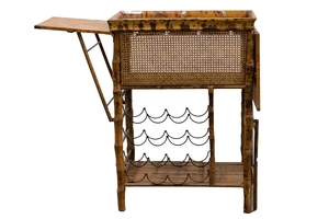 Wood Bar Cart rental Chicago, IL