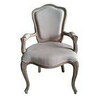 French Country Wood Arm Chair rental in Chicago, IL