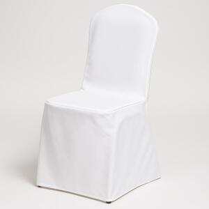 White Poly Chair Cover rental Chicago, IL