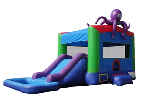 Combo Dry or Water Slide - Octopus rental Chicago, IL