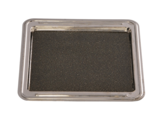 Silver Square Contemporary Tray rental Chicago, IL