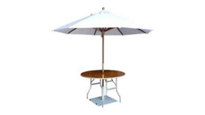60" Round Table With Umbrella rental Columbus-Auburn, GA