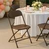 Brown Plastic Folding Chair rental in Chicago, IL
