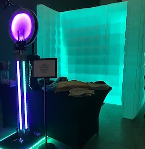 LED Open Air Photo Booth rental Chicago, IL