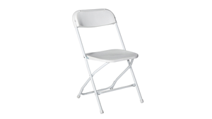 White Plastic Folding Chair rental Las Vegas, NV