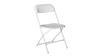 White Plastic Folding Chair rental in Las Vegas, NV