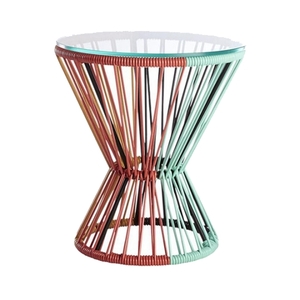 Multicolored PVC Cord Side Table rental Las Vegas, NV